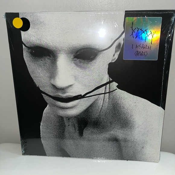 Poppy I Disagree (More) Vinyl LP Gold & White w/Black Splatter . 1 of 666 LE NEW - Picture 2 of 6